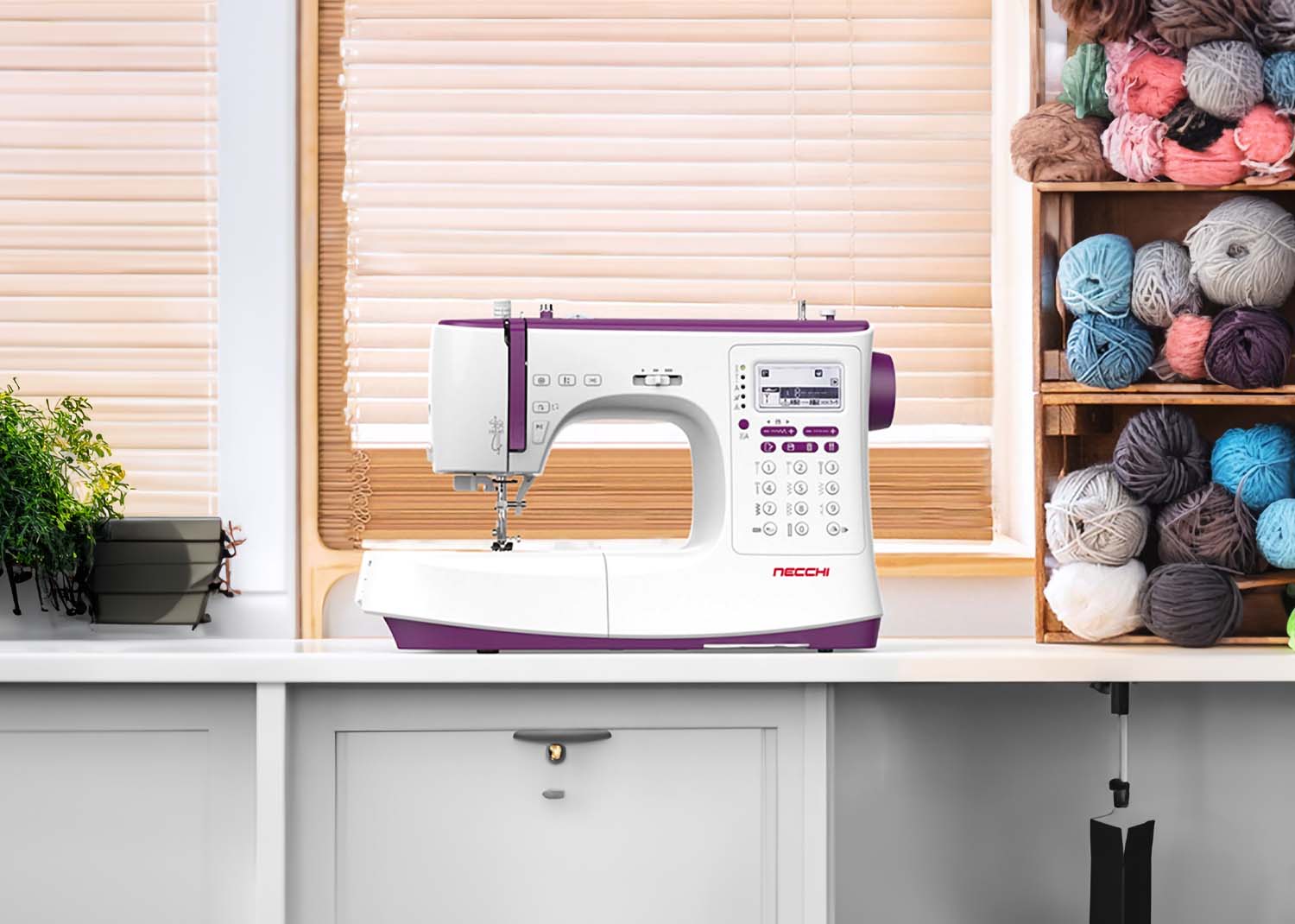 Necchi NC-204D macchina per cucire elettronica 439 punti