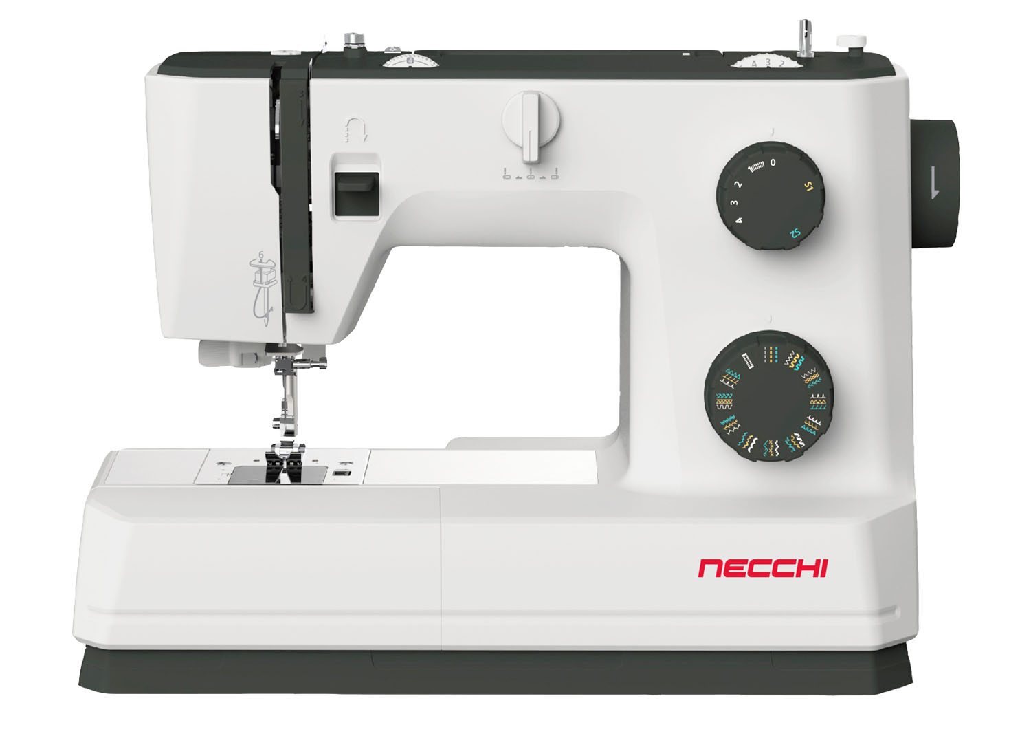Necchi Q132A macchina per cucire meccanica rotativa